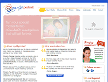 Tablet Screenshot of mylifeportrait.com